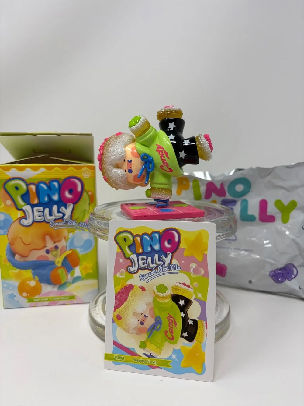 PINO JELLY POPPING CANDY Popmart SWEET LIKE ME Series Vinyl Figure